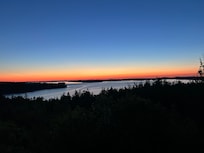 Sunset from Eagles Nest cabin