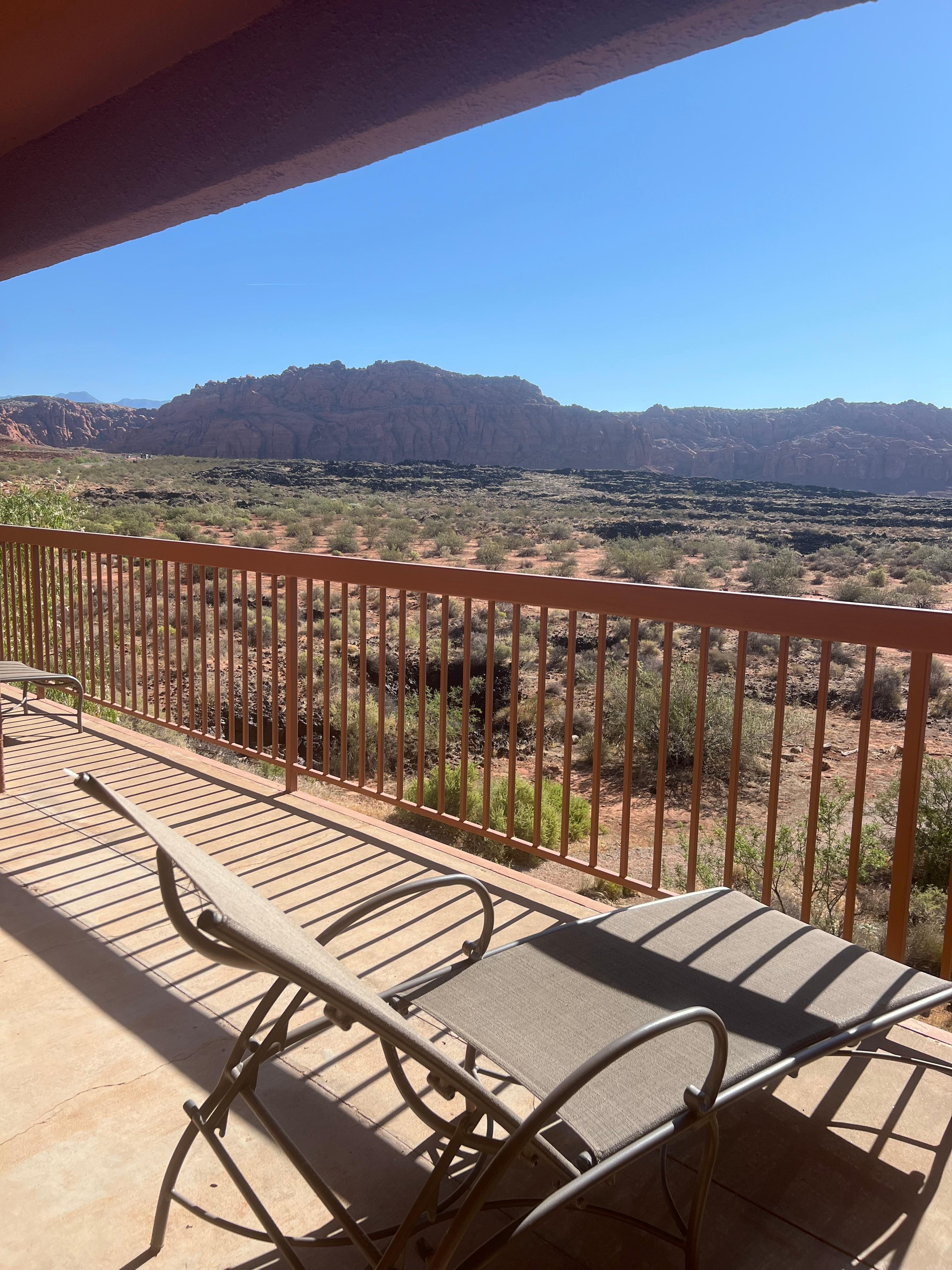 View outside room