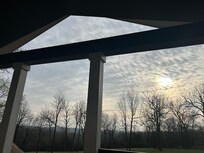 Morning view from our porch.