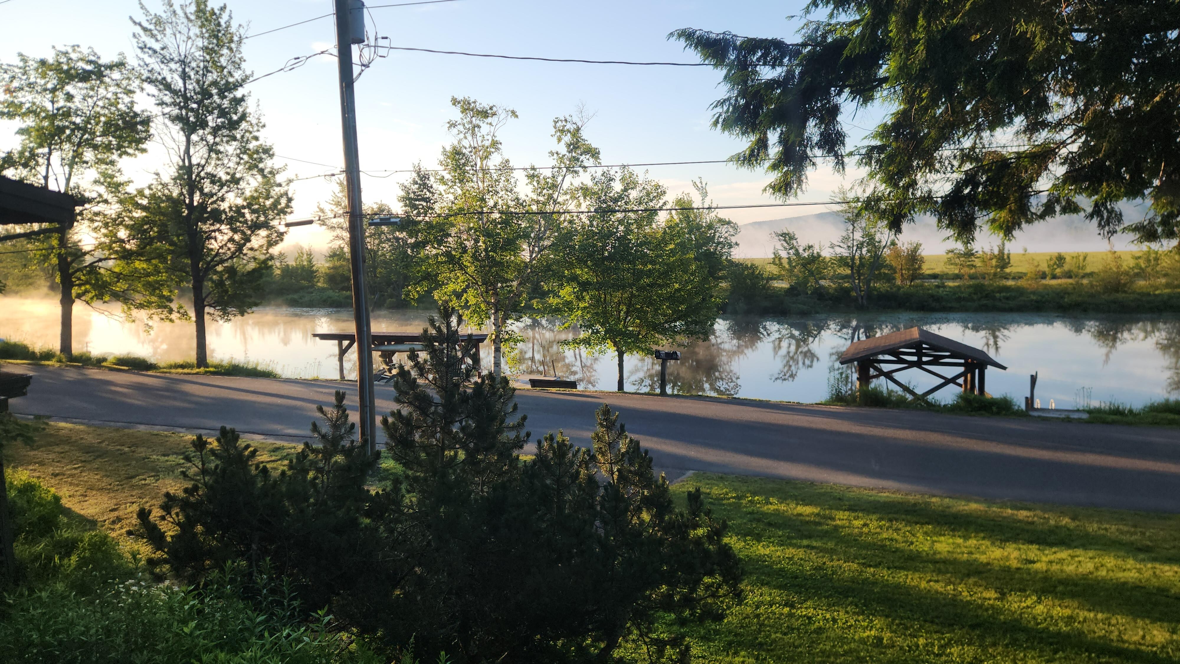 View from patio