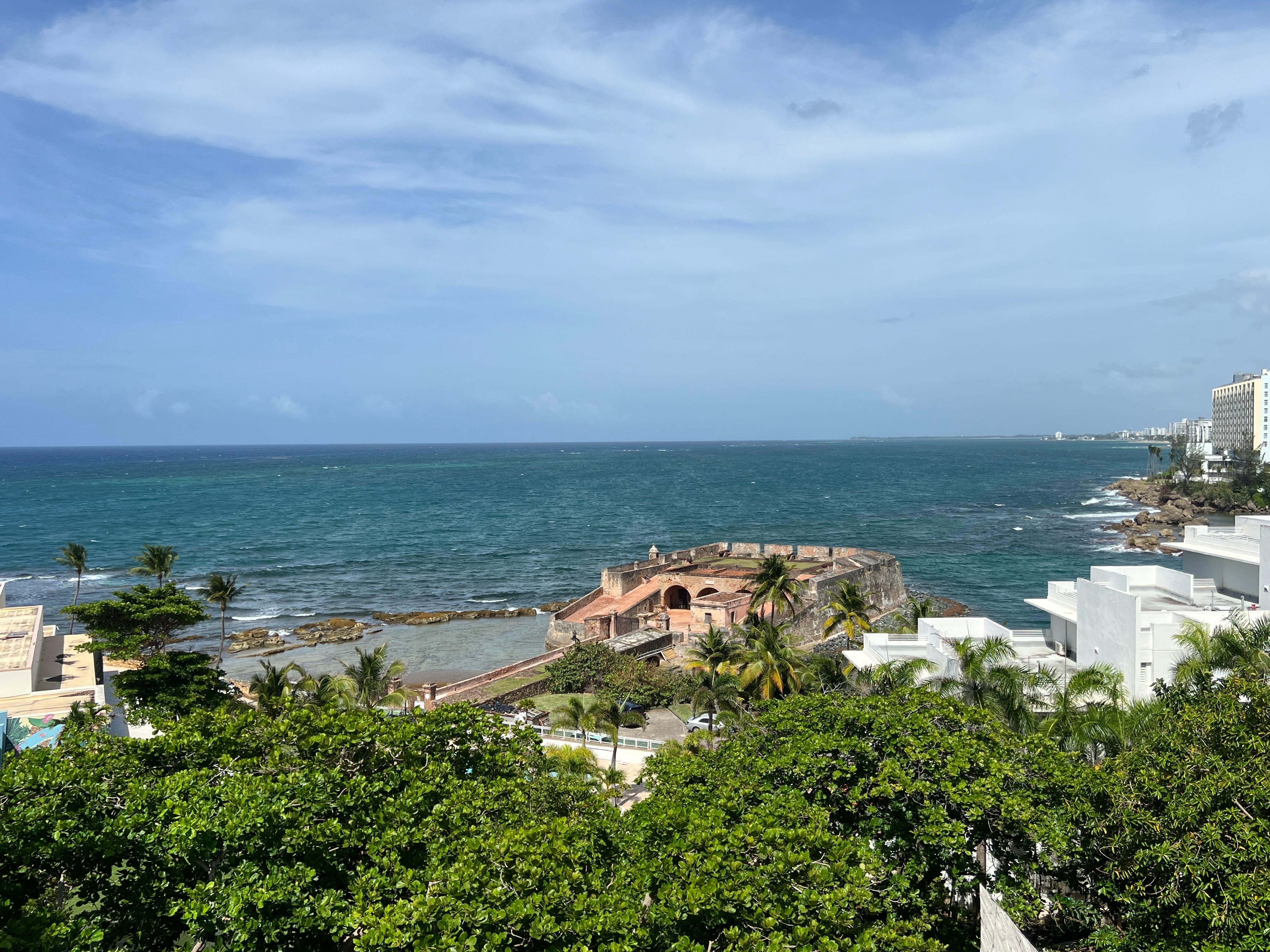 Views from the Garden Wing. El Fortín de San Jeronimo