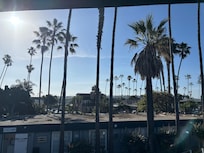 View from front of room