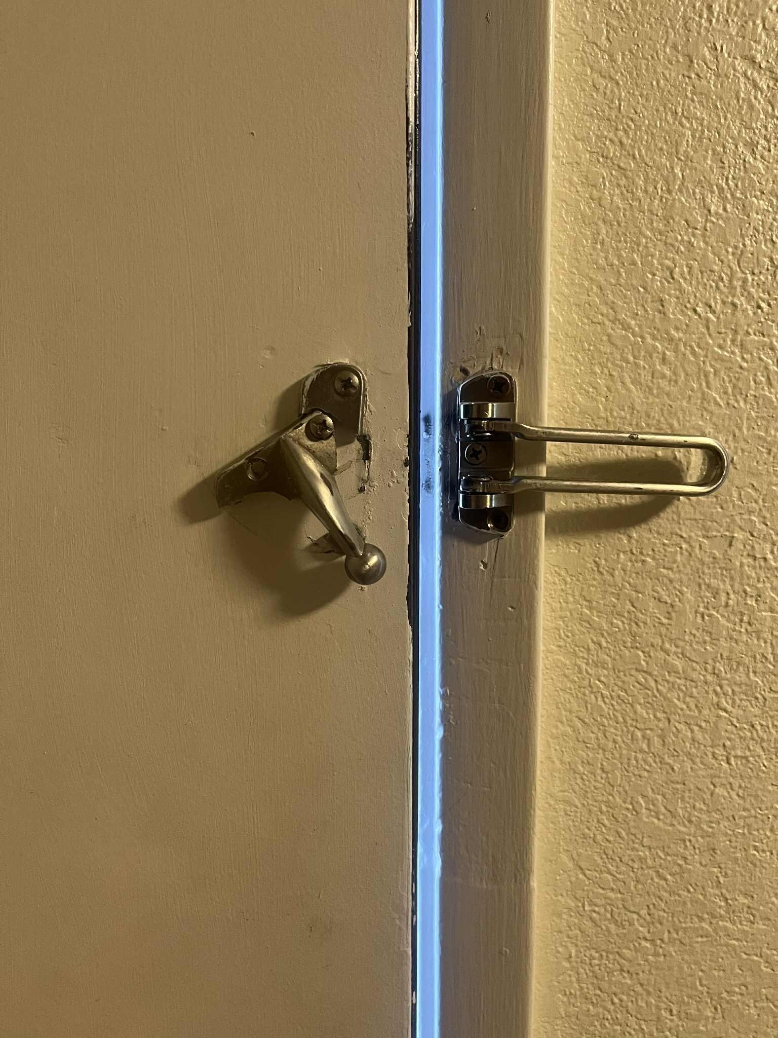 Lock broken 