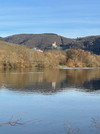 View of the river on a walk from the house to Bernkastel.