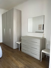 Closet space is good for two