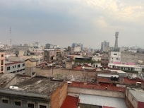 This is the view from the balcony.