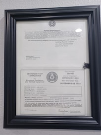 Expired elevator inspection