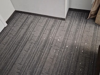 The pieces of sheetrock/plaster