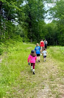Sunday River Resort family hike