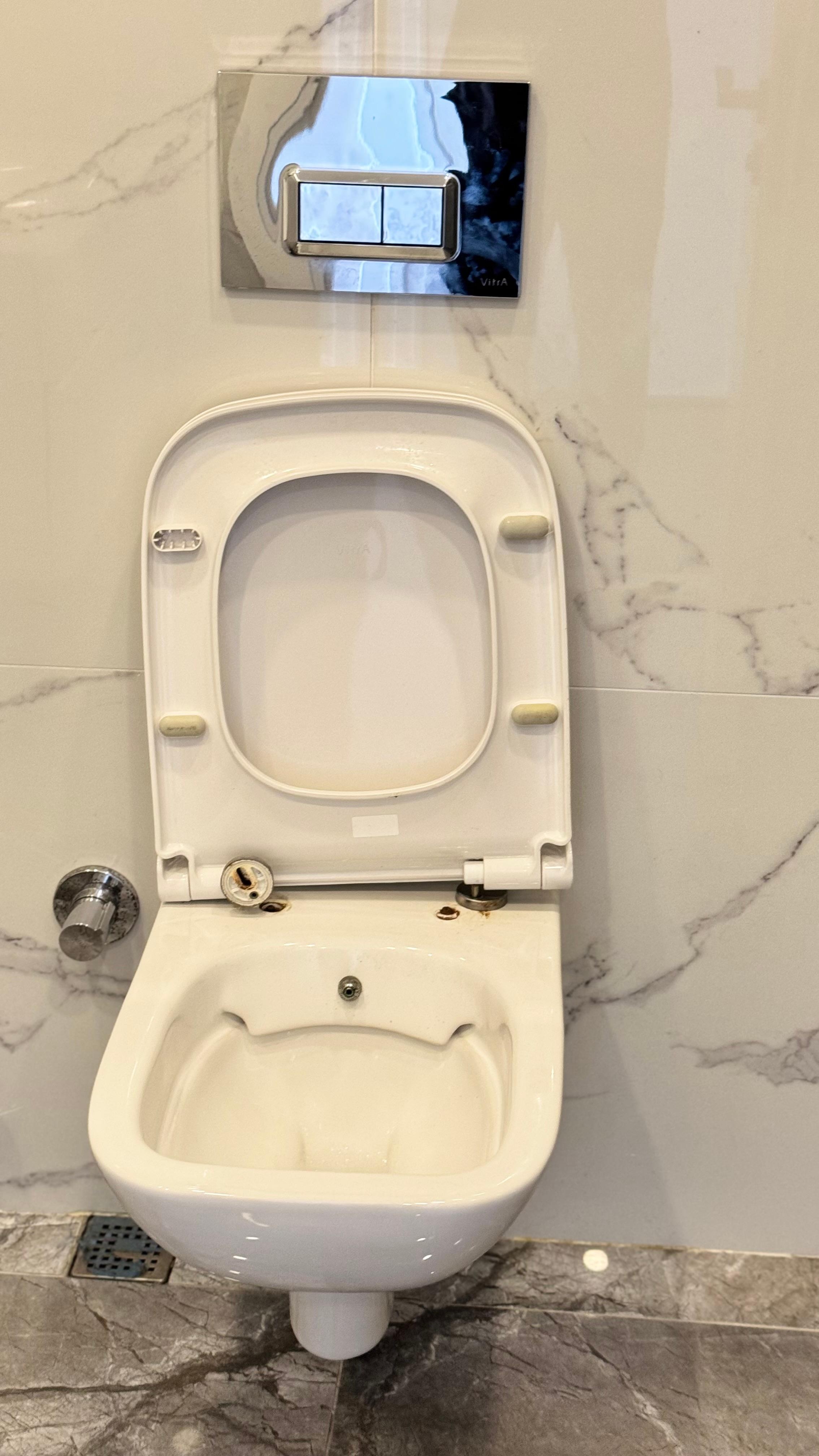Broken toilet 