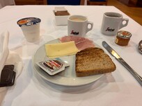 Part of the breakfast buffet. There was much more and GF items too.