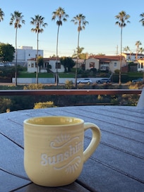 The best spot for a cup of coffee or tea.