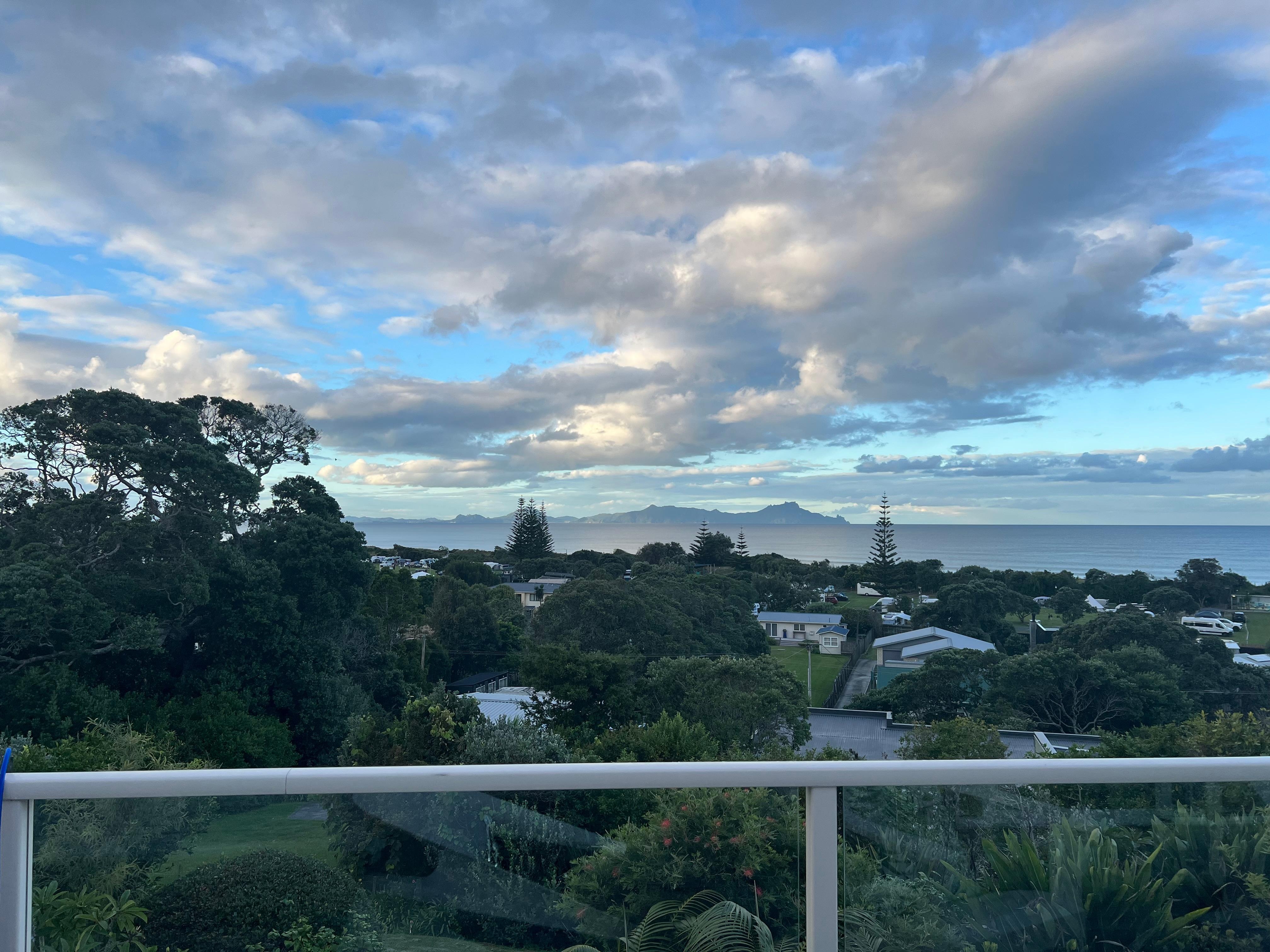  View from the balcony. 