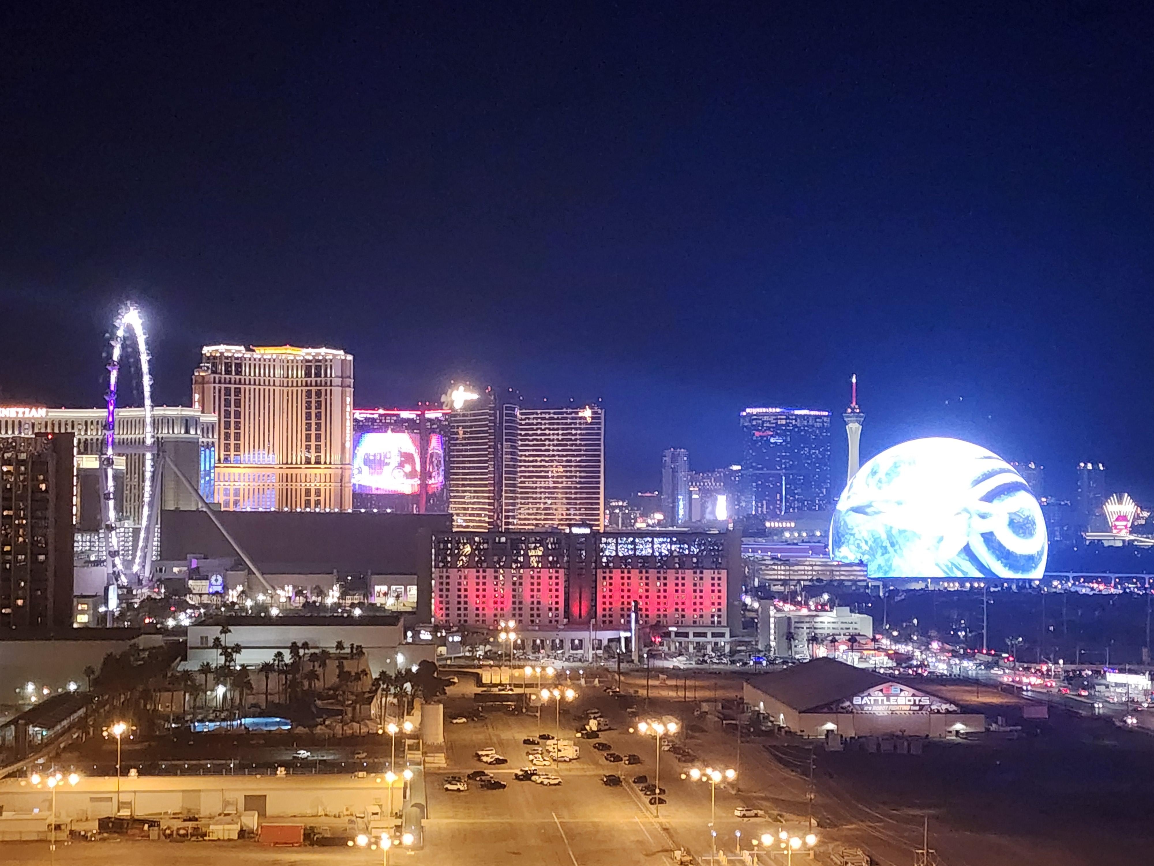 View from the balcony.
