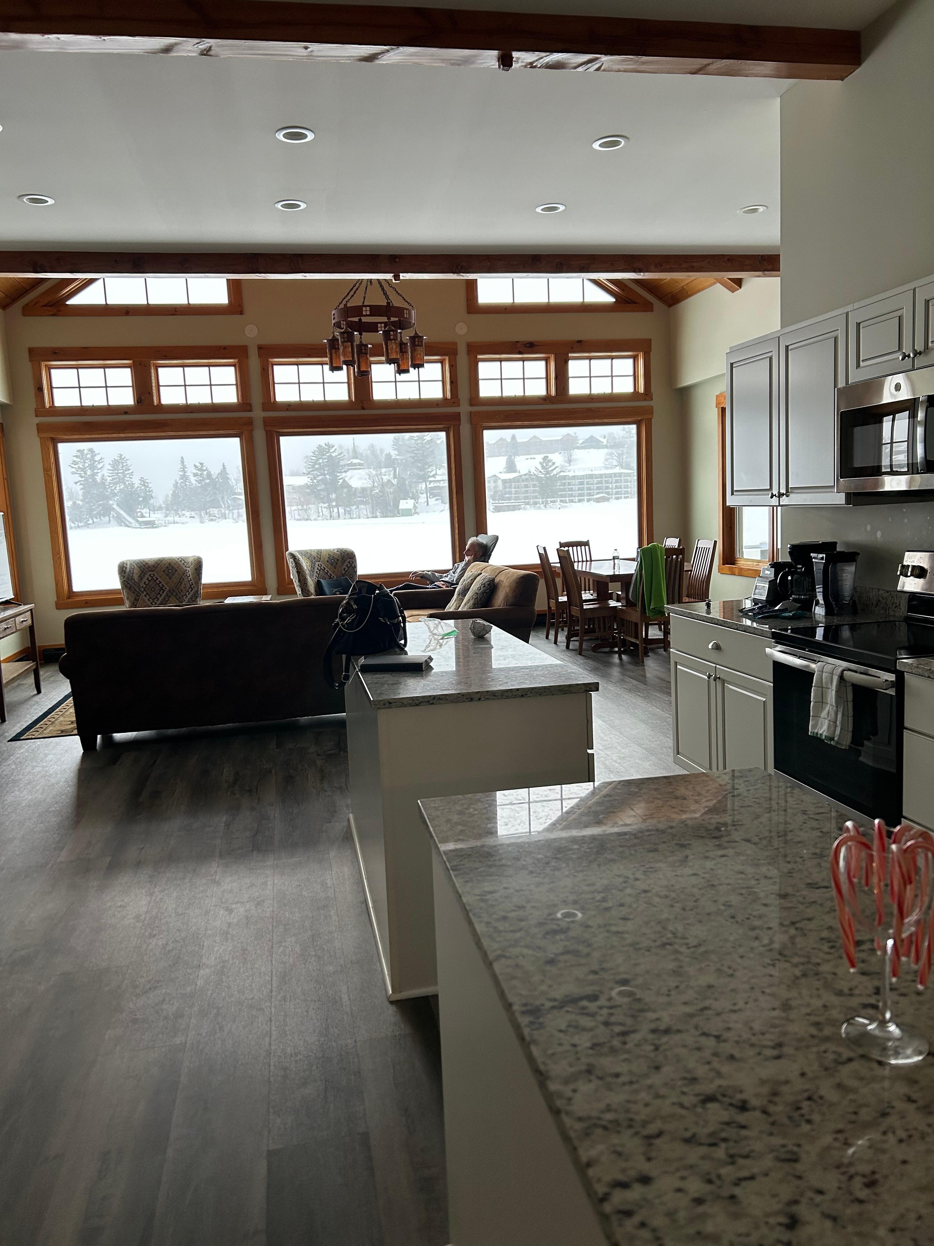 I opened up the door and this is what I saw. How amazing is that