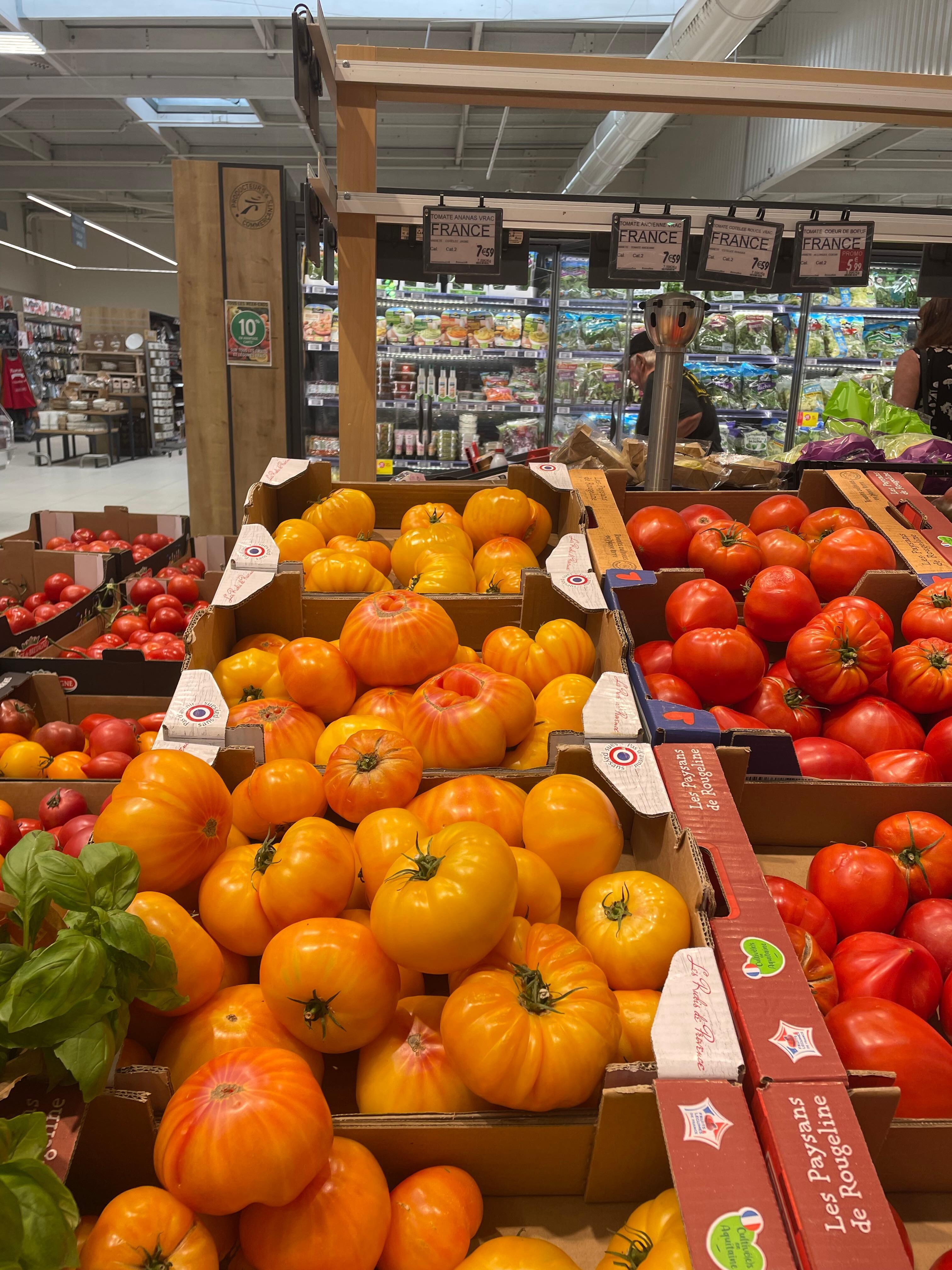 Cadillac supermarket was massive- you can get everything there, food, gifts, drinks etc. Also there is a local farmers market in Cadillac which was a great experience