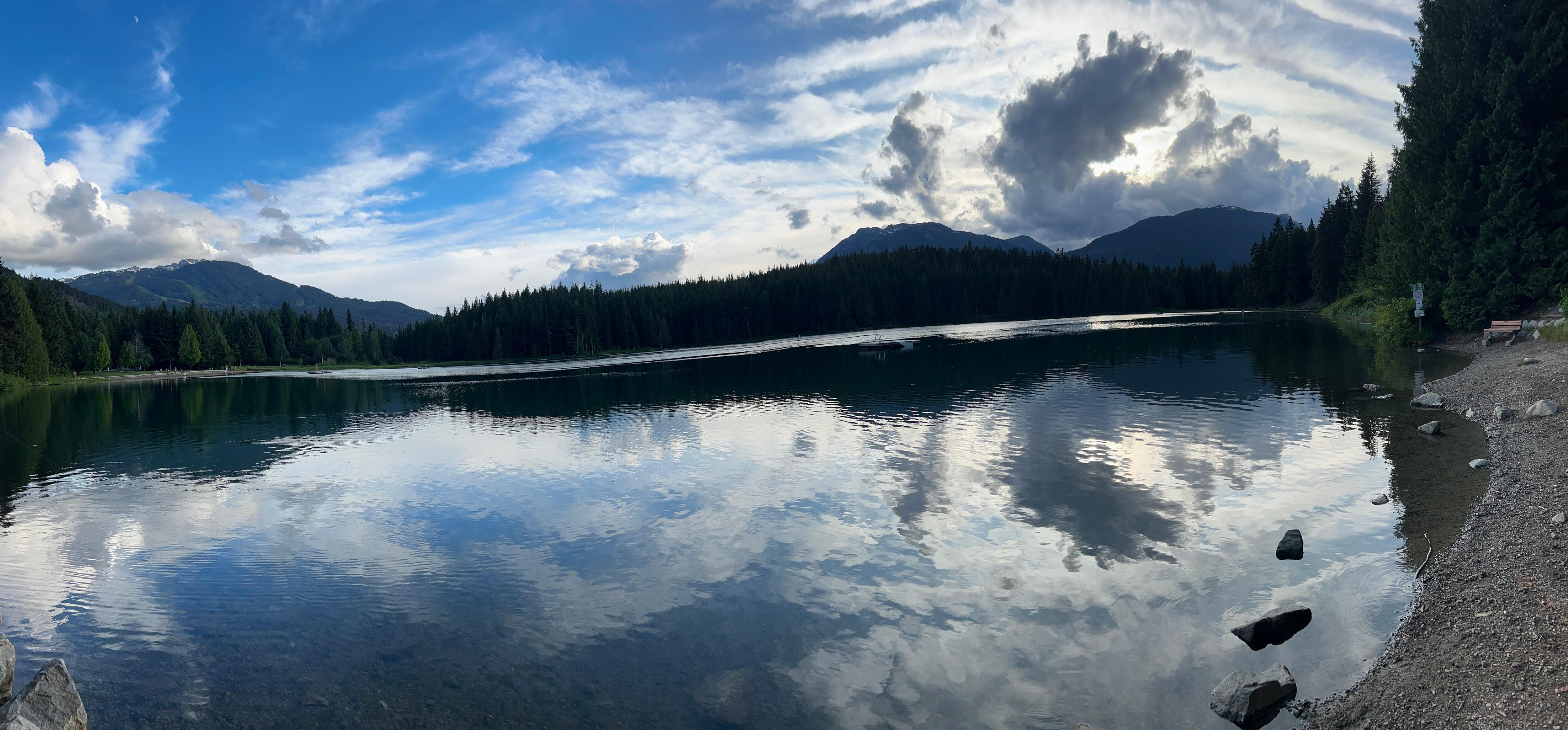 Pano from Lost Lake