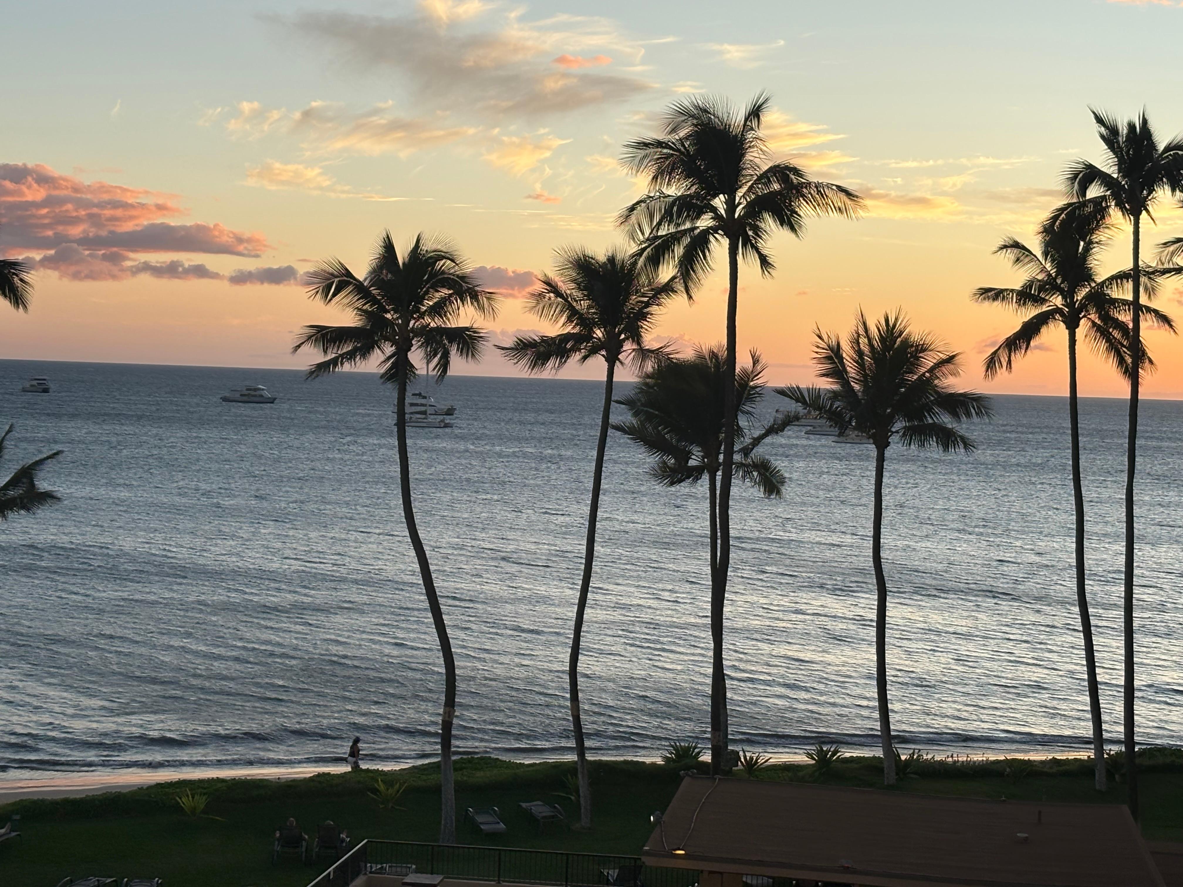 Sunset from lanai