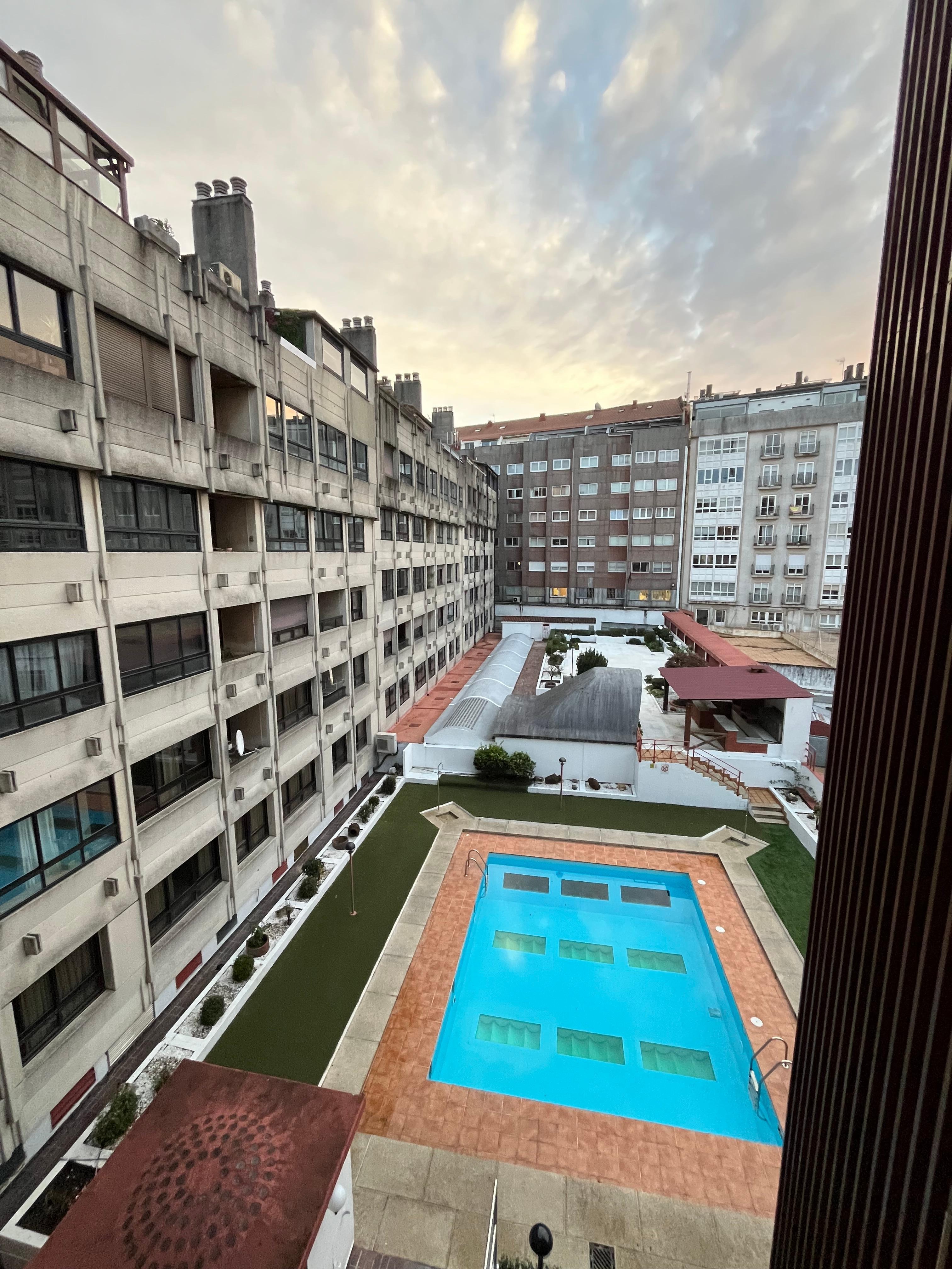 Vista desde la habitación del 4to piso