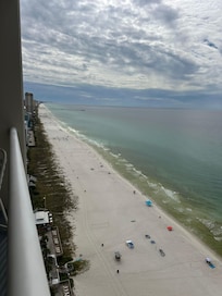 View from the balcony on the 17th floor