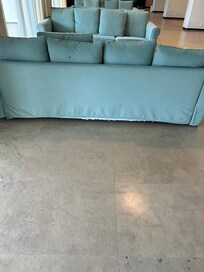 Sofa was decrepit falling apart