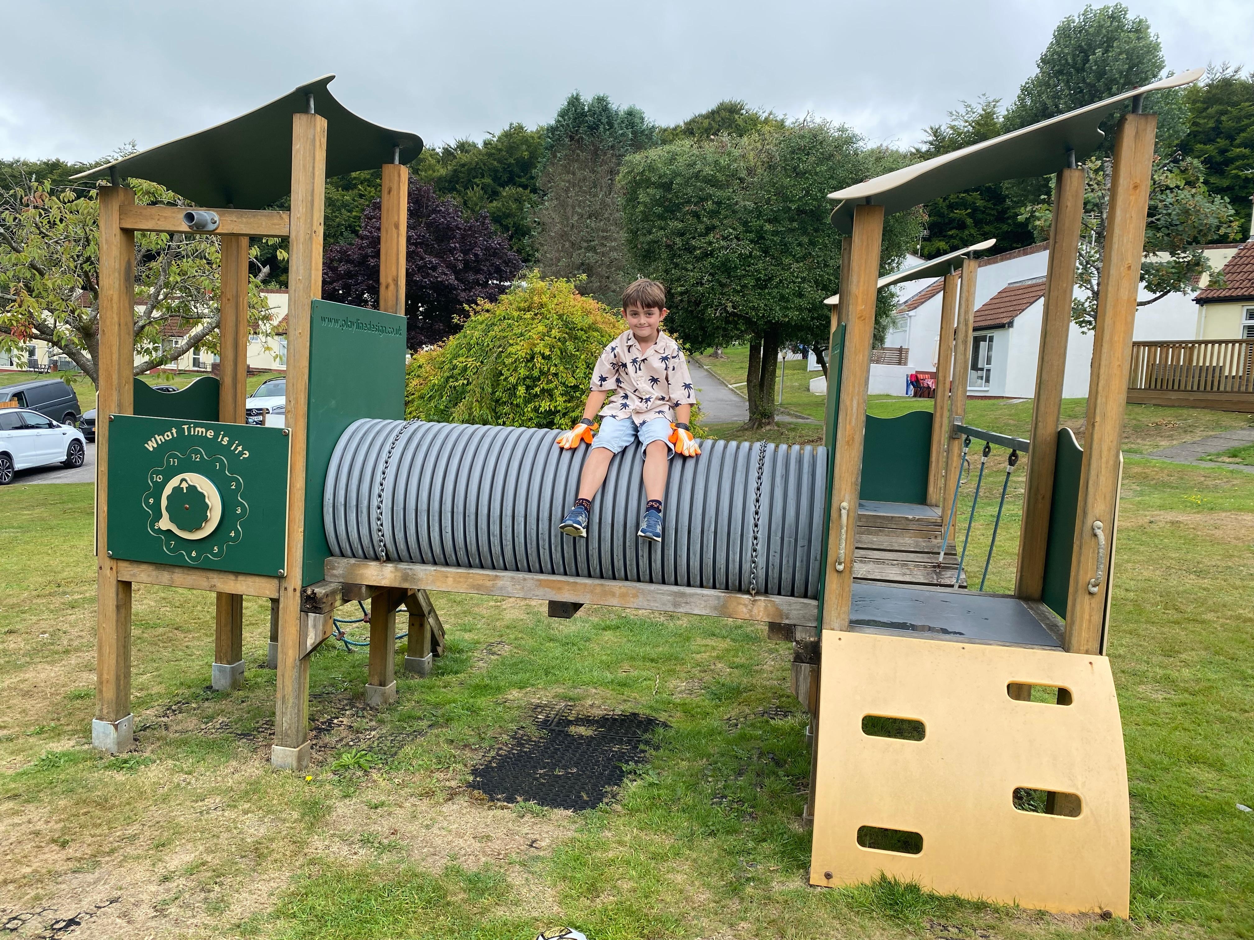 Play park near our lodge 