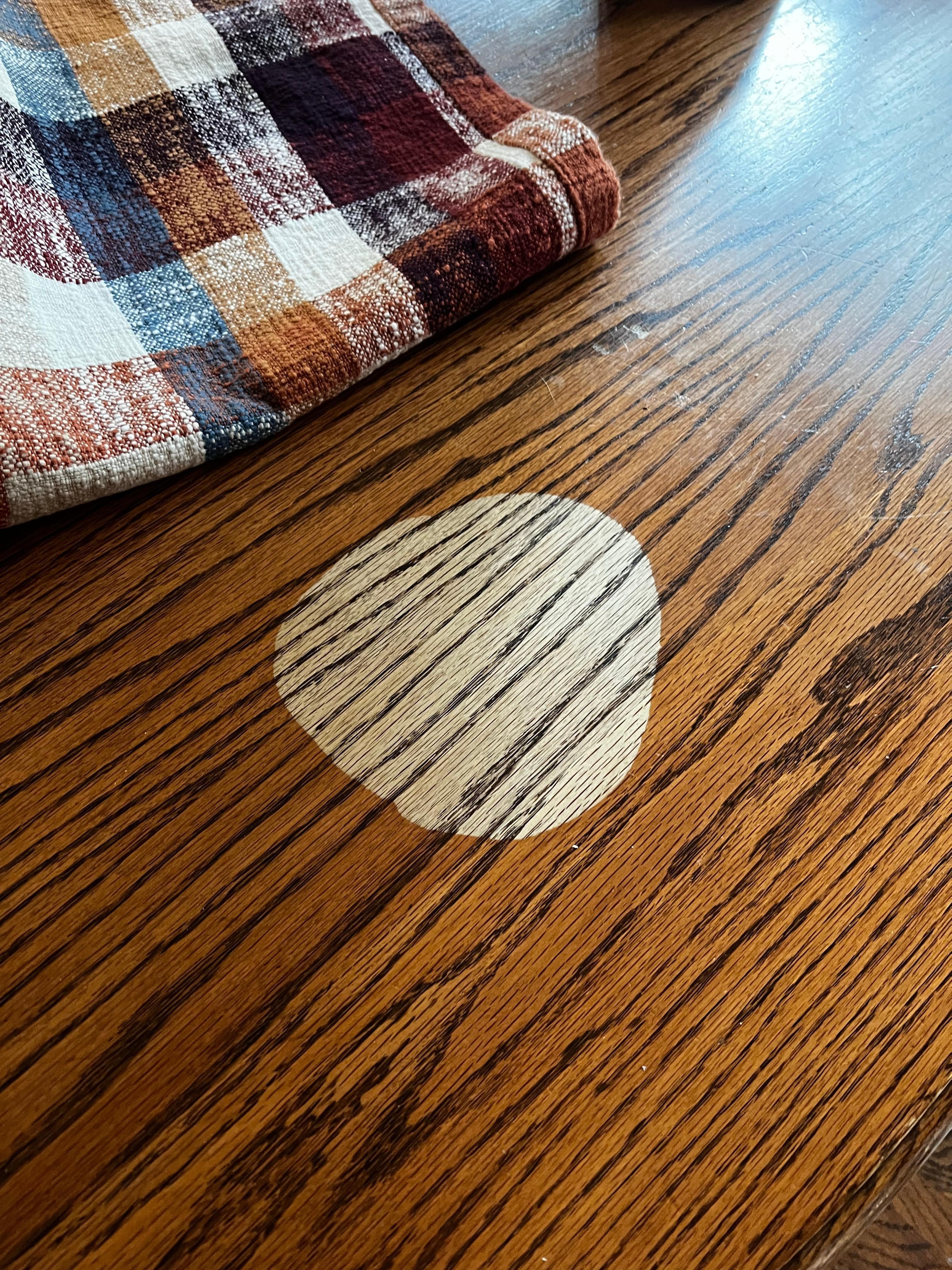 Stain on dining room table