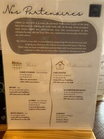 Discounts at local restaurants.