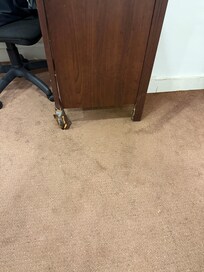 Desk full of mould
