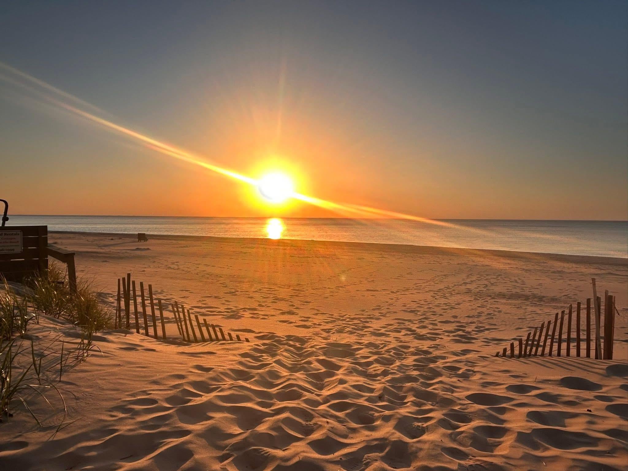 Sunset on Lake Michigan 