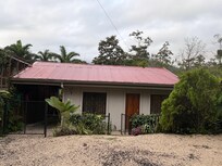 Front view of the cottage from the parking area