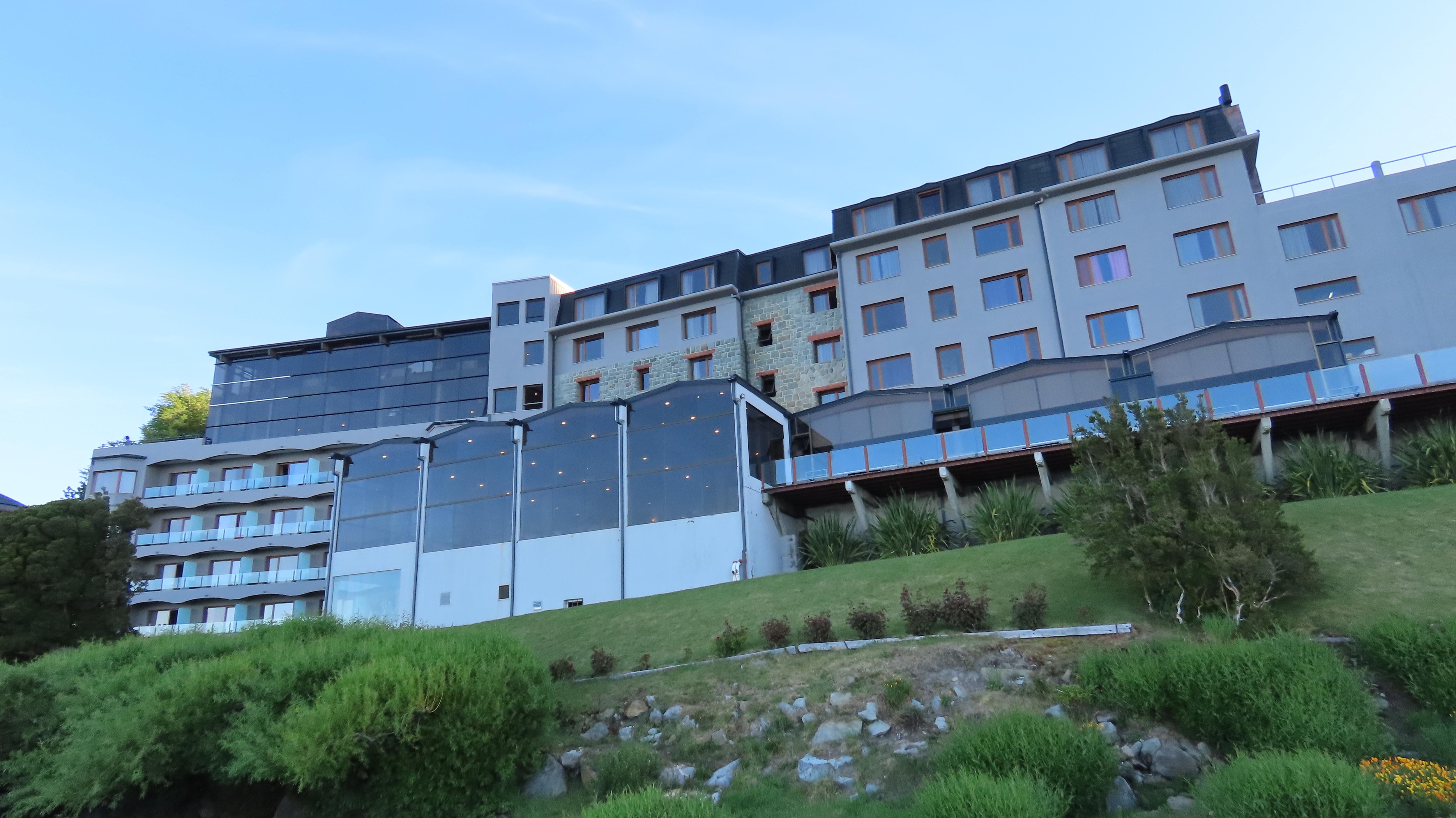 Vista externa do hotel