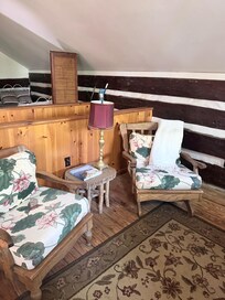Upstairs sitting area.