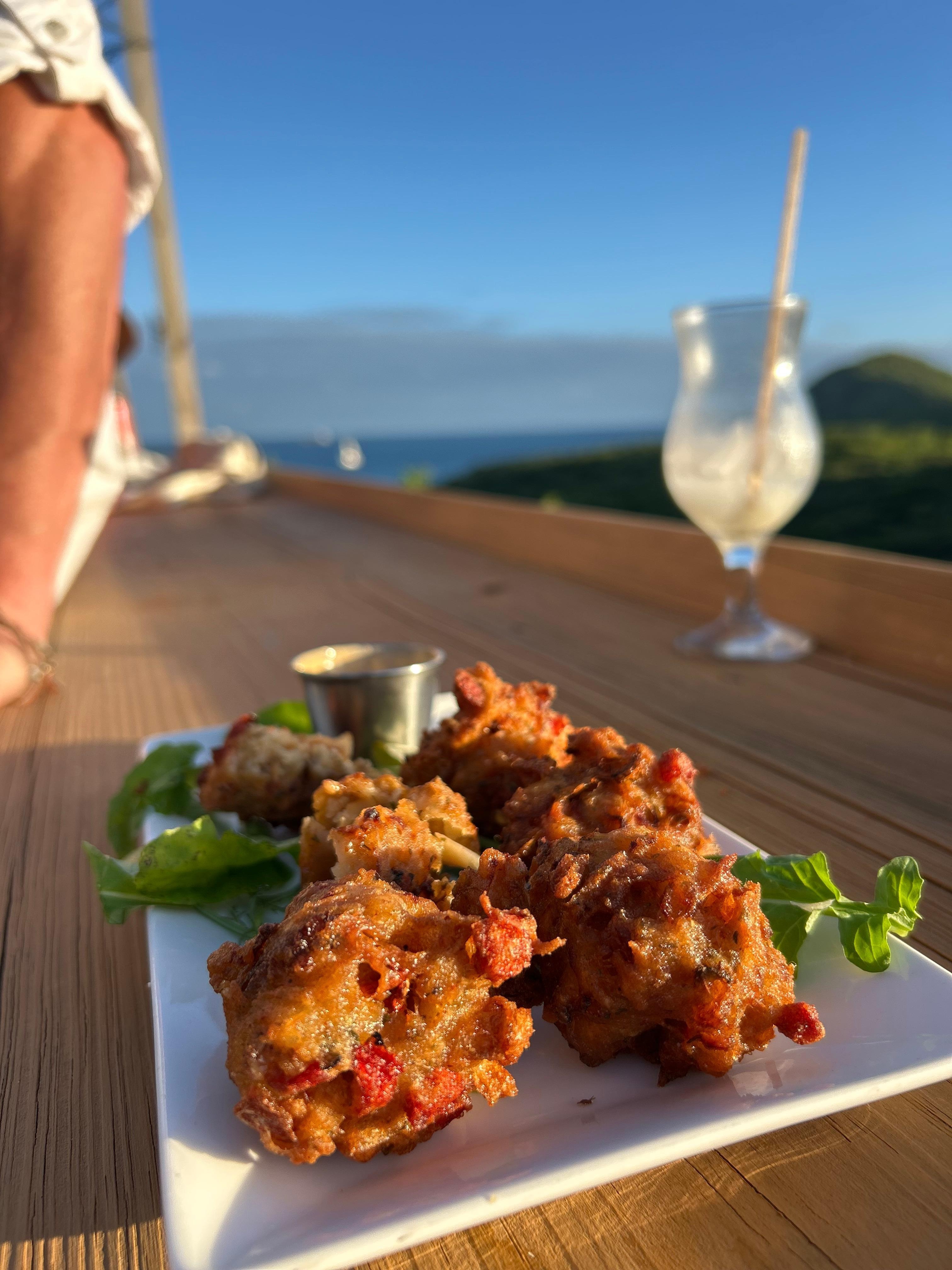 Conch fritters