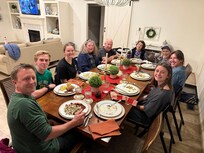 College kiddos and Midwest family enjoyed an early Thanksgiving!