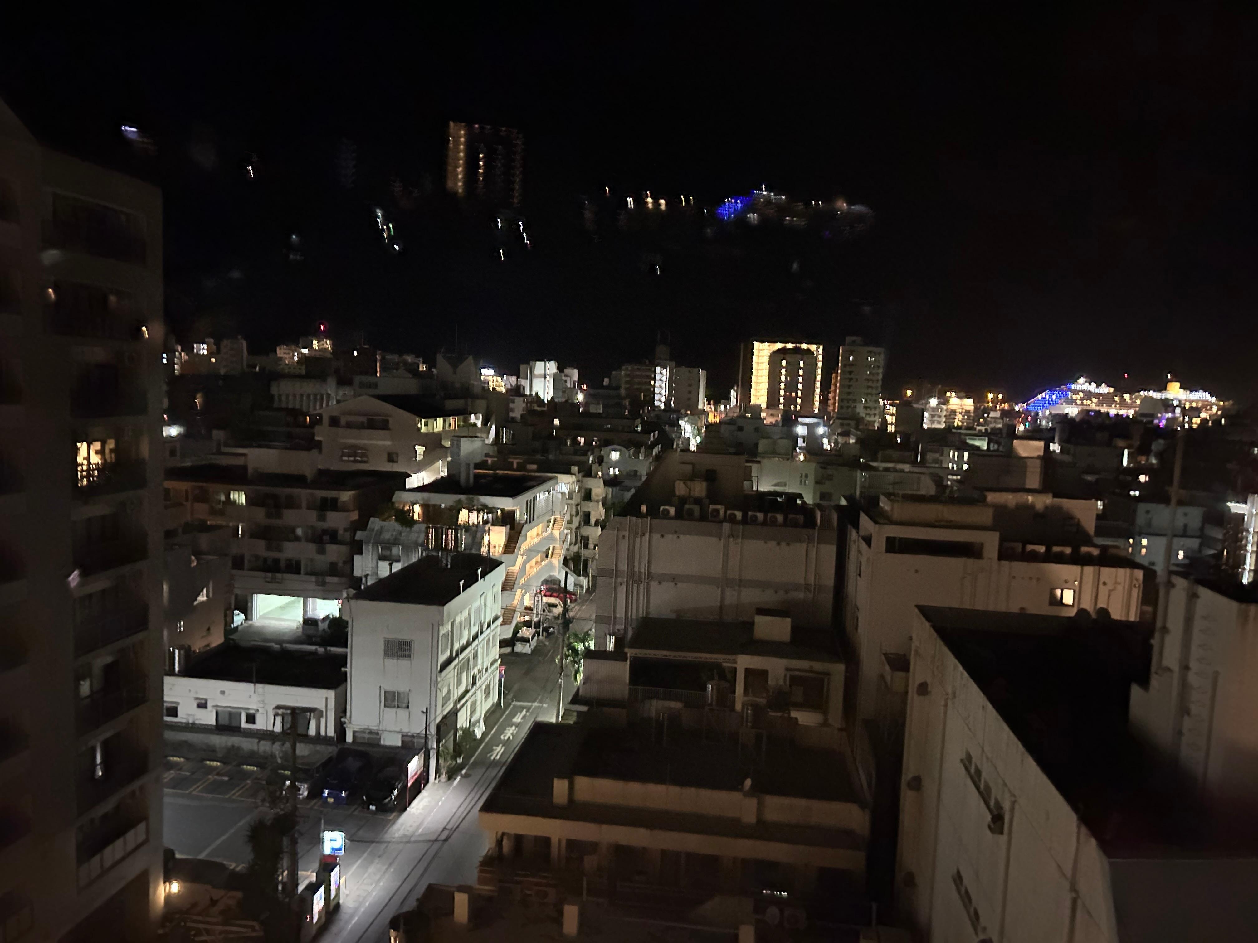 View from hotel