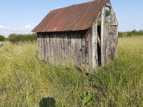An old shepherds hut nearby.