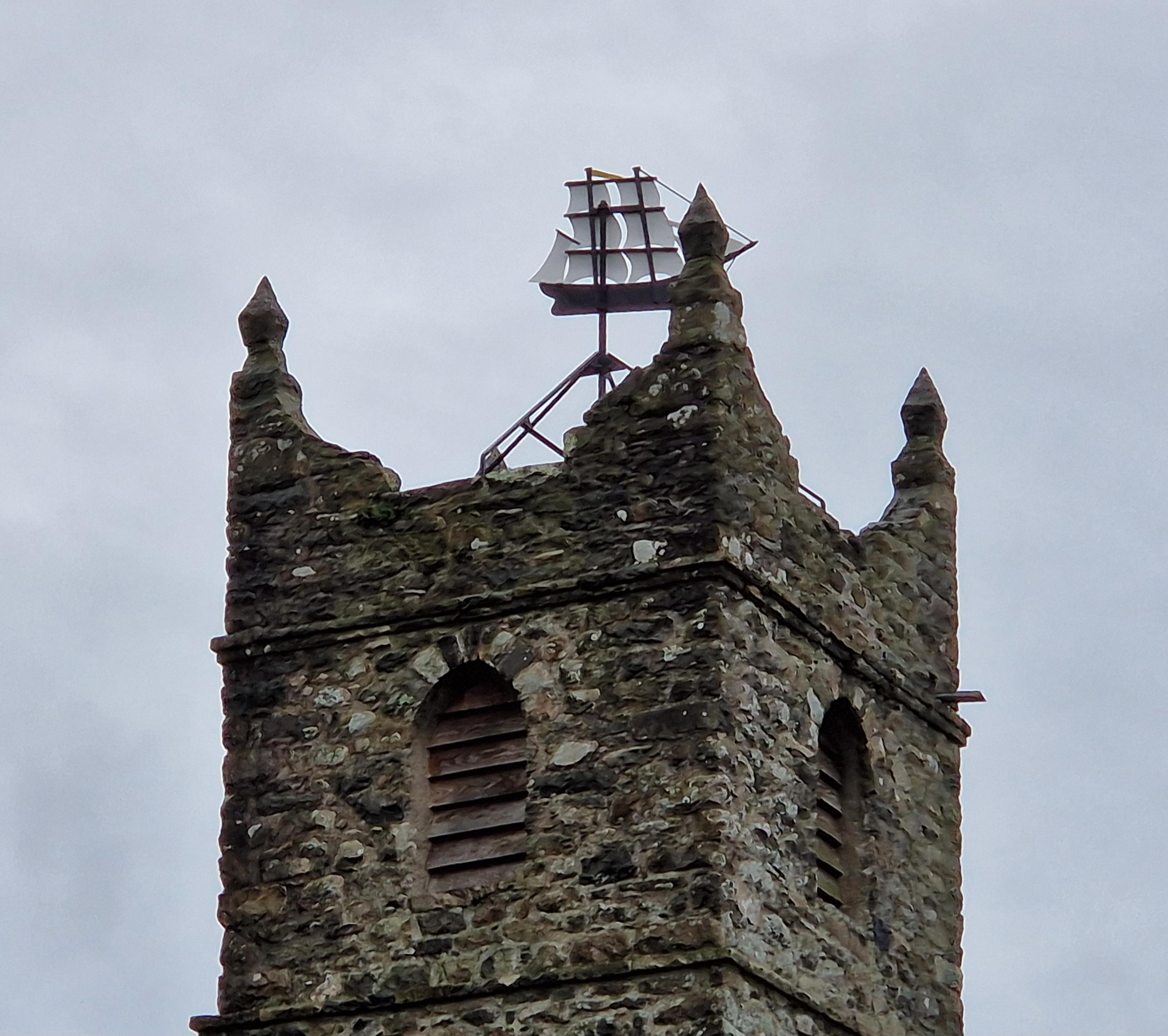 The old church is now a Maritime Museum and well worth a visit. They also serve a good coffee and bara brith (welsh tea bread) 