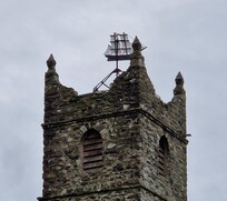 The old church is now a Maritime Museum and well worth a visit. They also serve a good coffee and bara brith (welsh tea bread)
