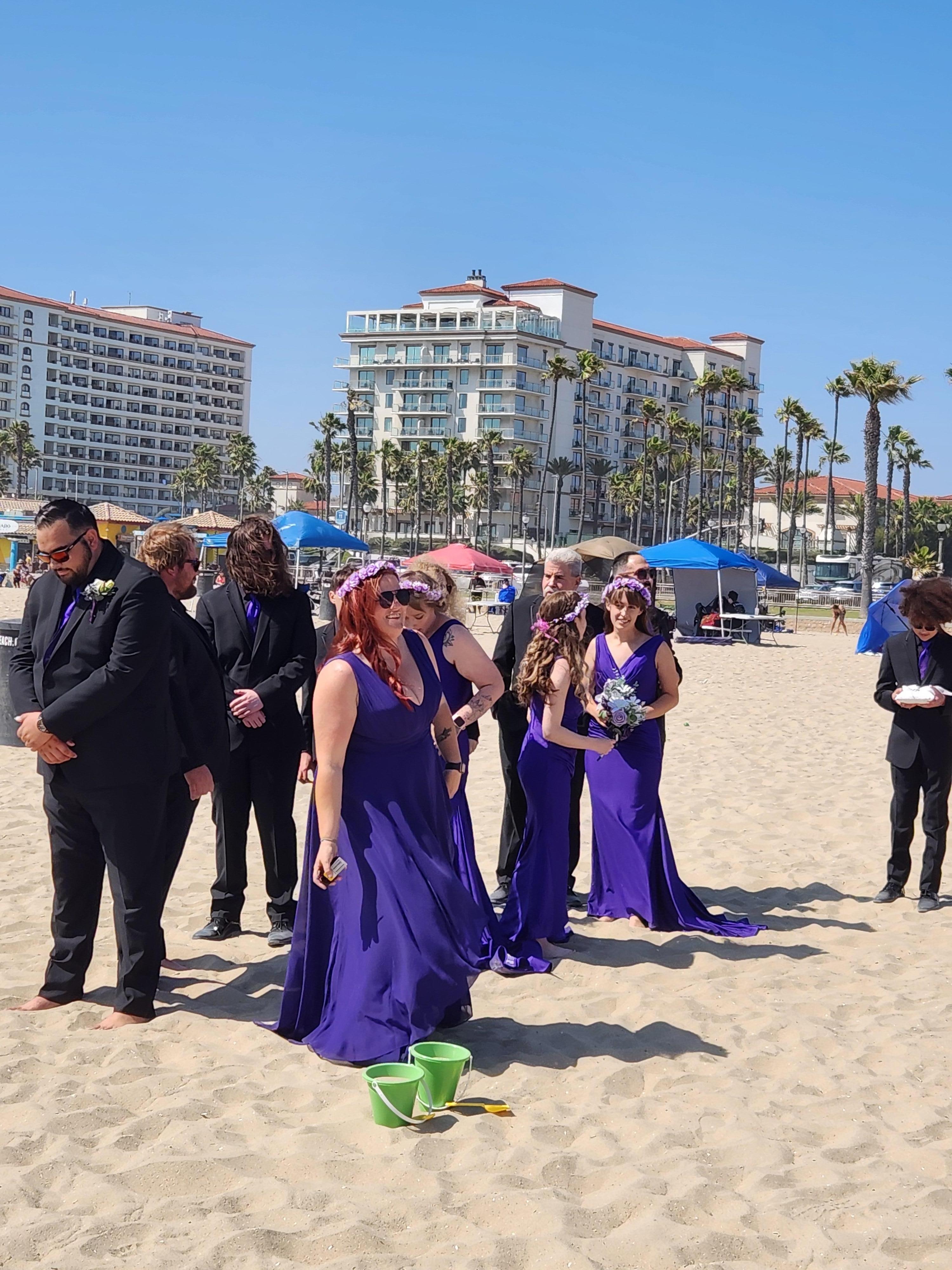 Went for a wedding on the beach