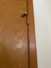 Upstairs bedroom with bath