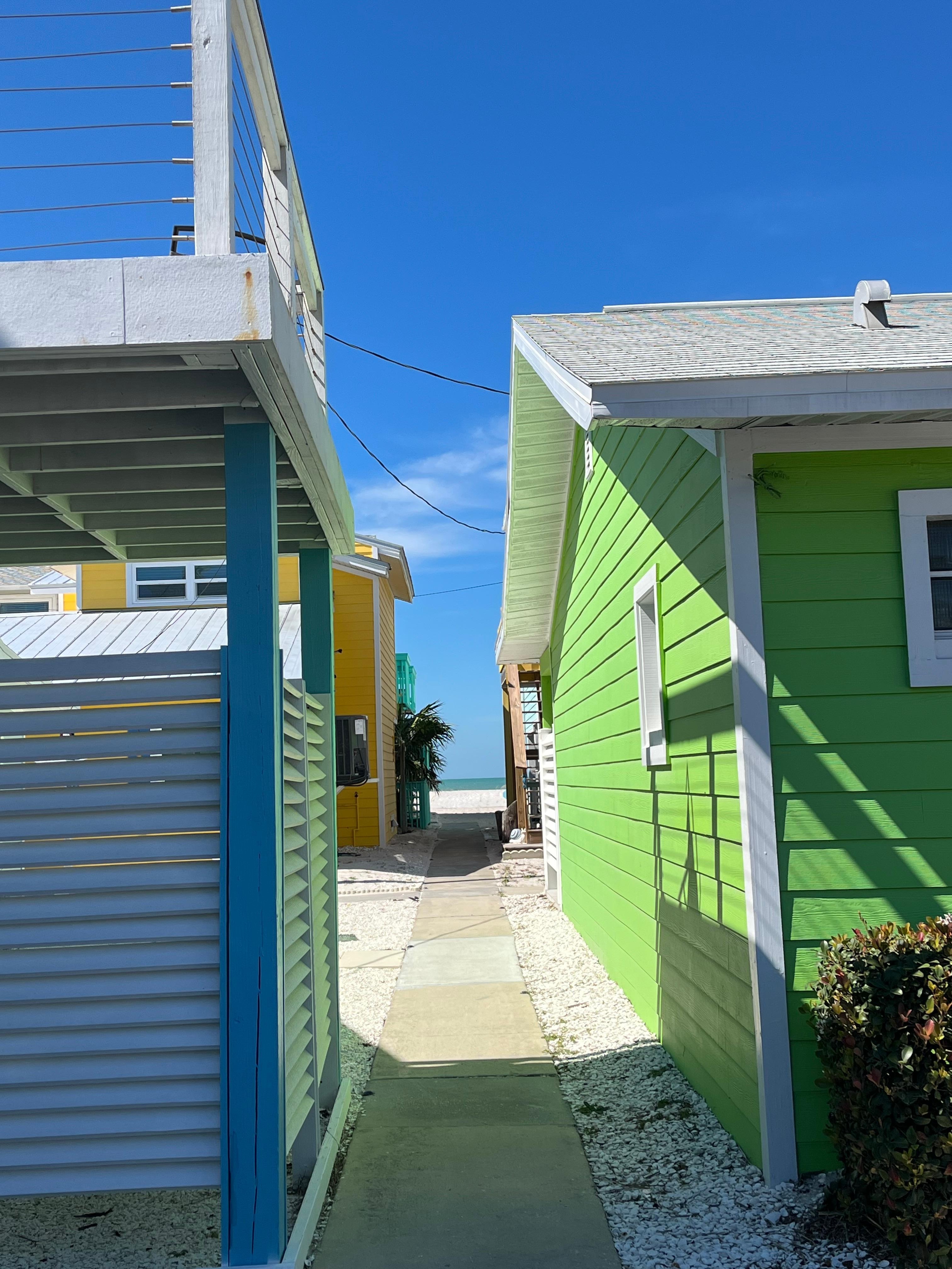 So enjoyed the view when we parked the car