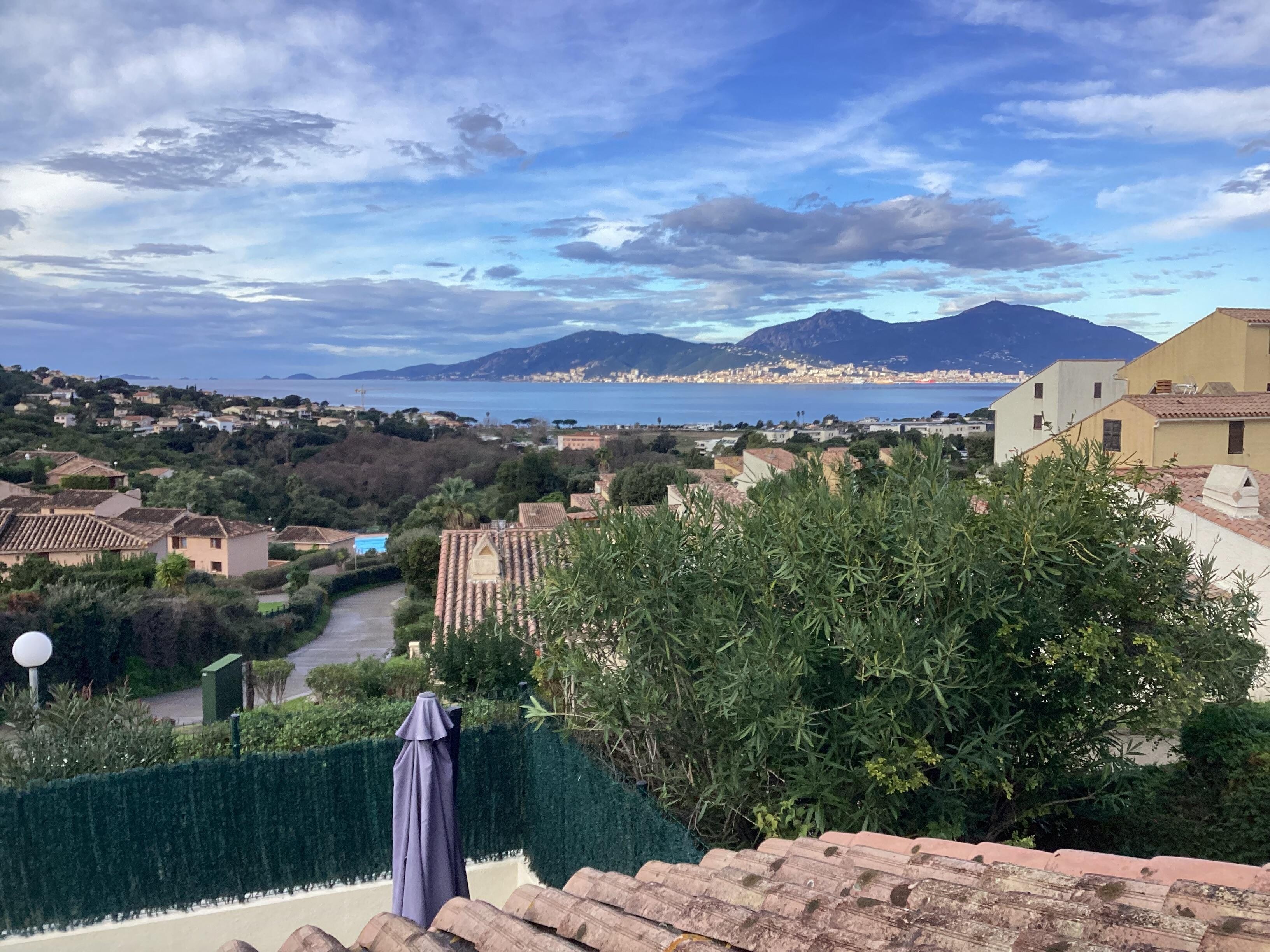 Vue de la chambre sur le golf