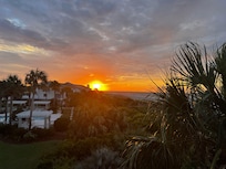 Sunrise from the upper deck.