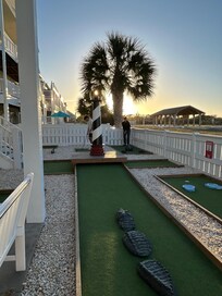 Backyard mini-golf!