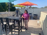 Rooftop deck
