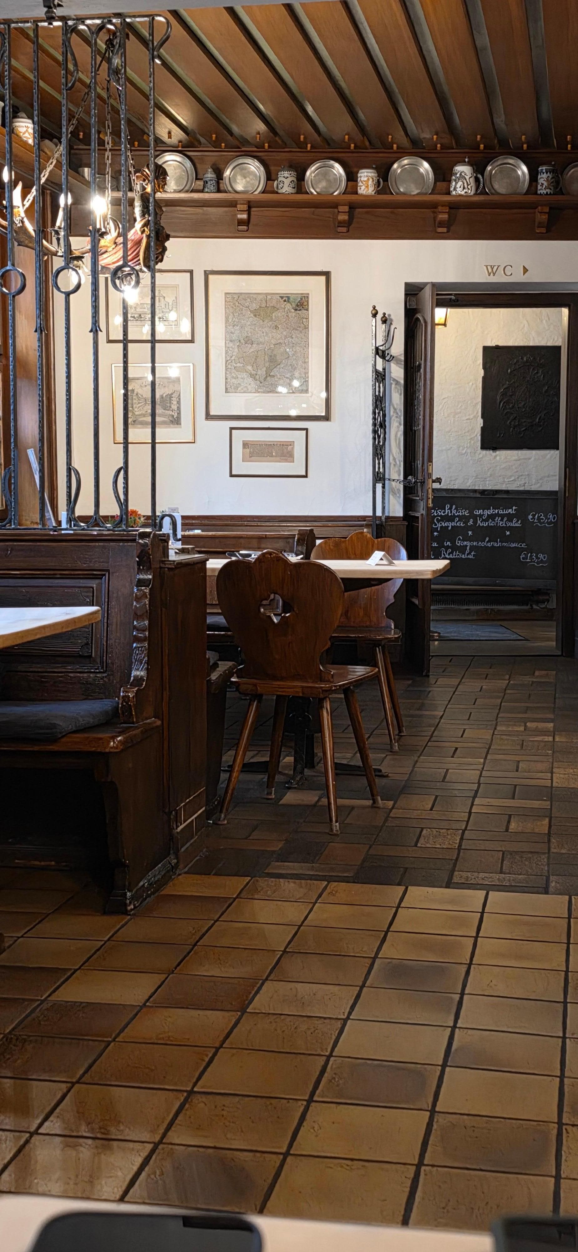 Restaurant dining room