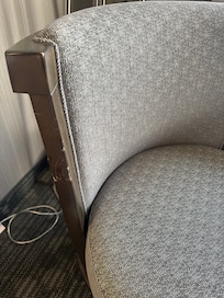 Scratched up furniture