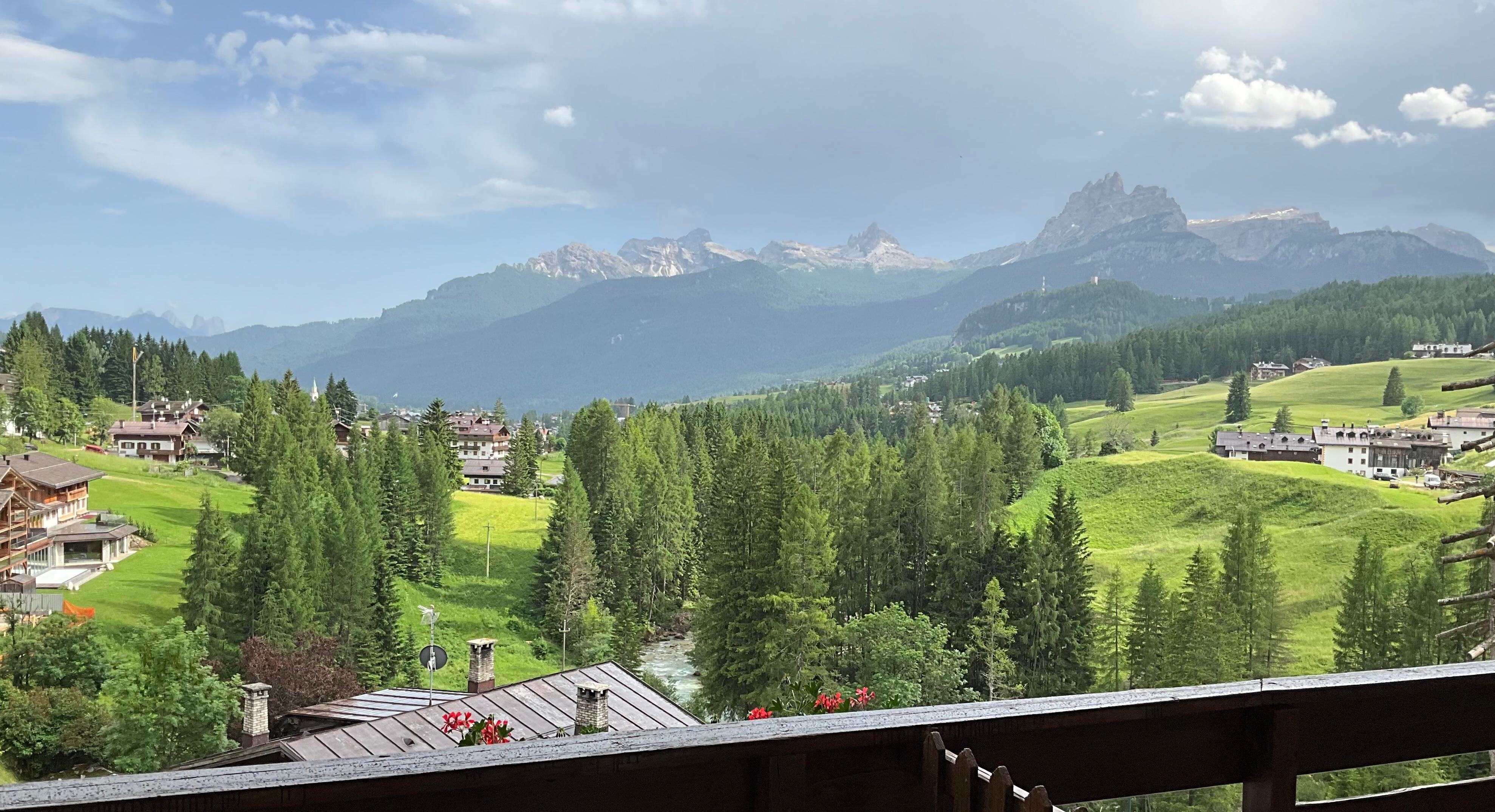 View off my balcony.