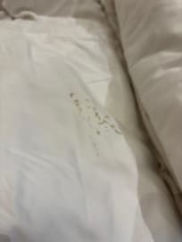 Grubby comforter.